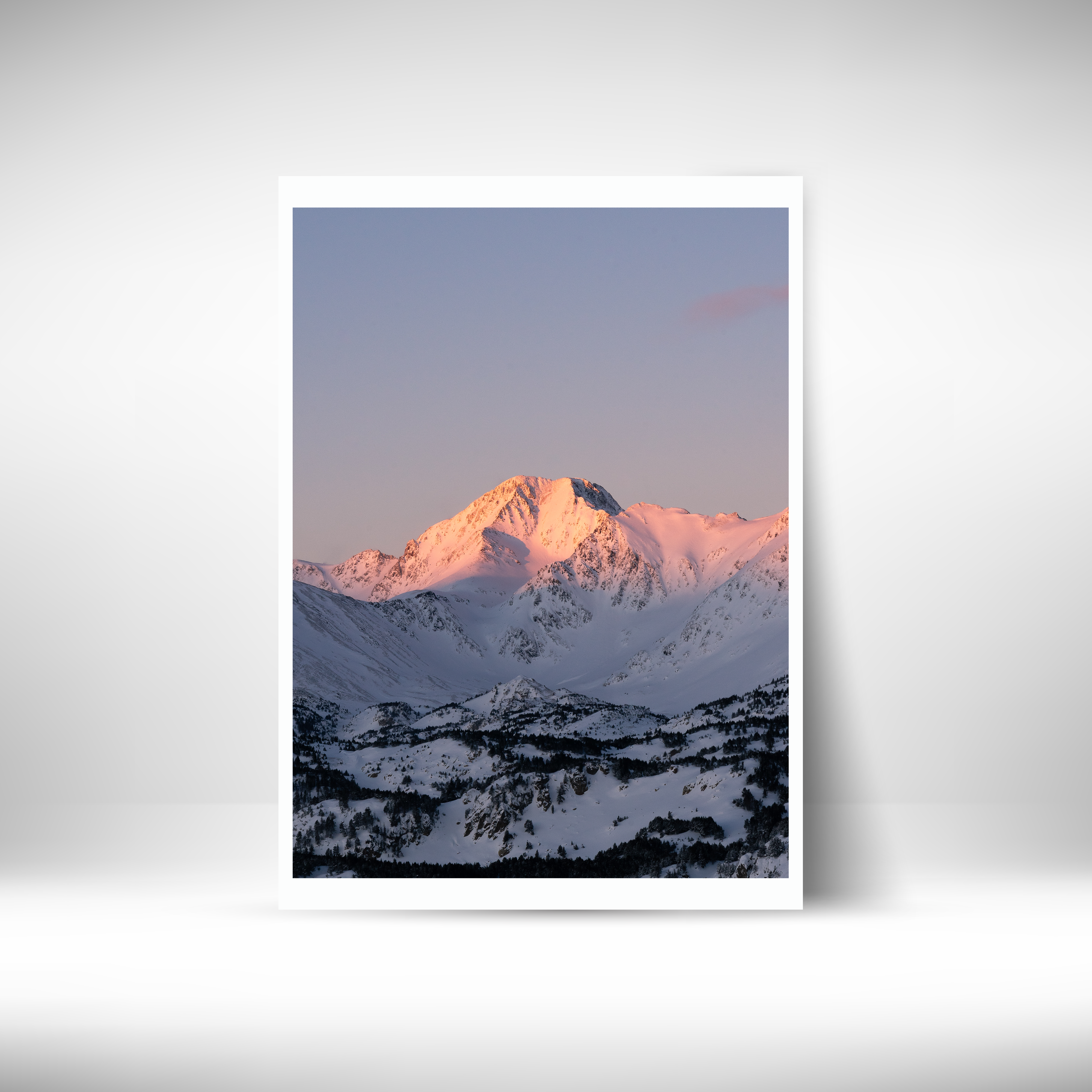 Pic du Carlit enneigé