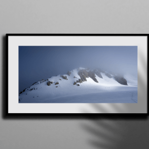 Col du Midi dans la brume