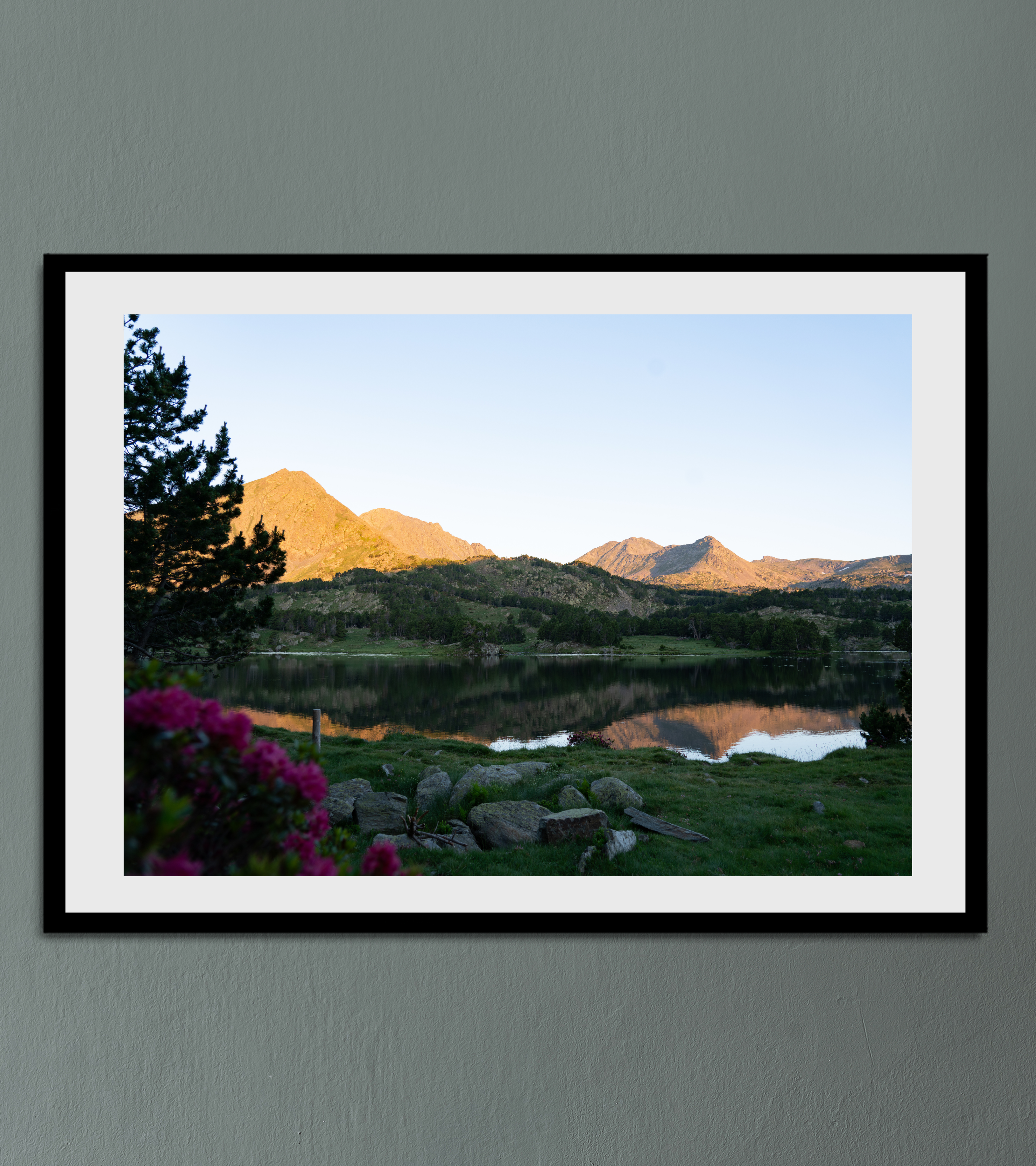 Lever de soleil sur les Camporells