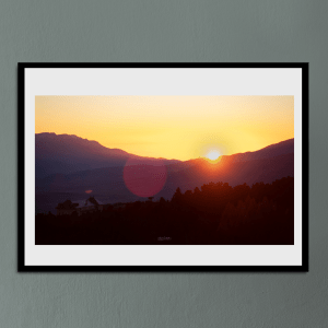 Sunset sur la Cerdagne