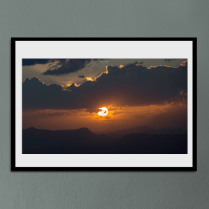 Sunset depuis le sommet