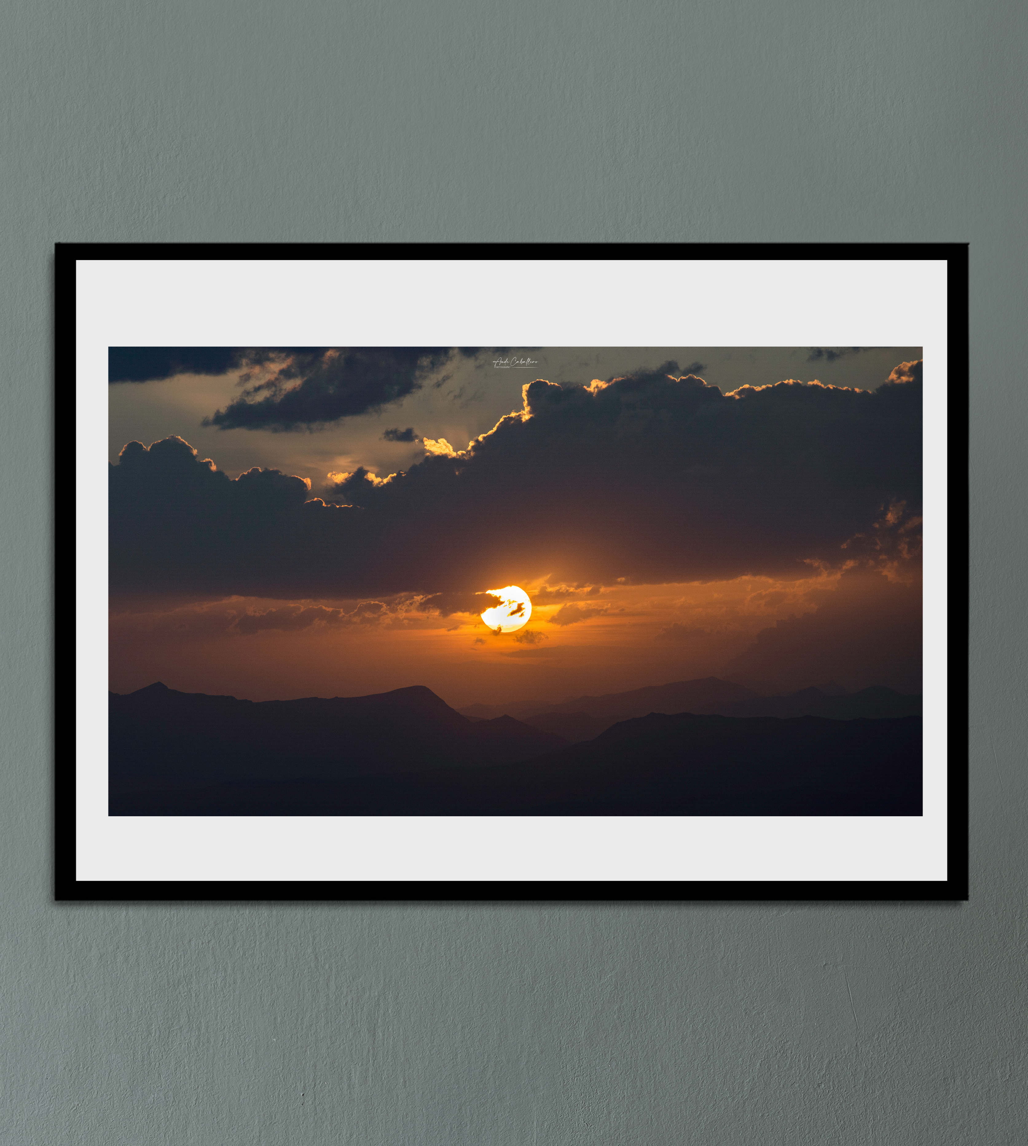 Sunset depuis le sommet