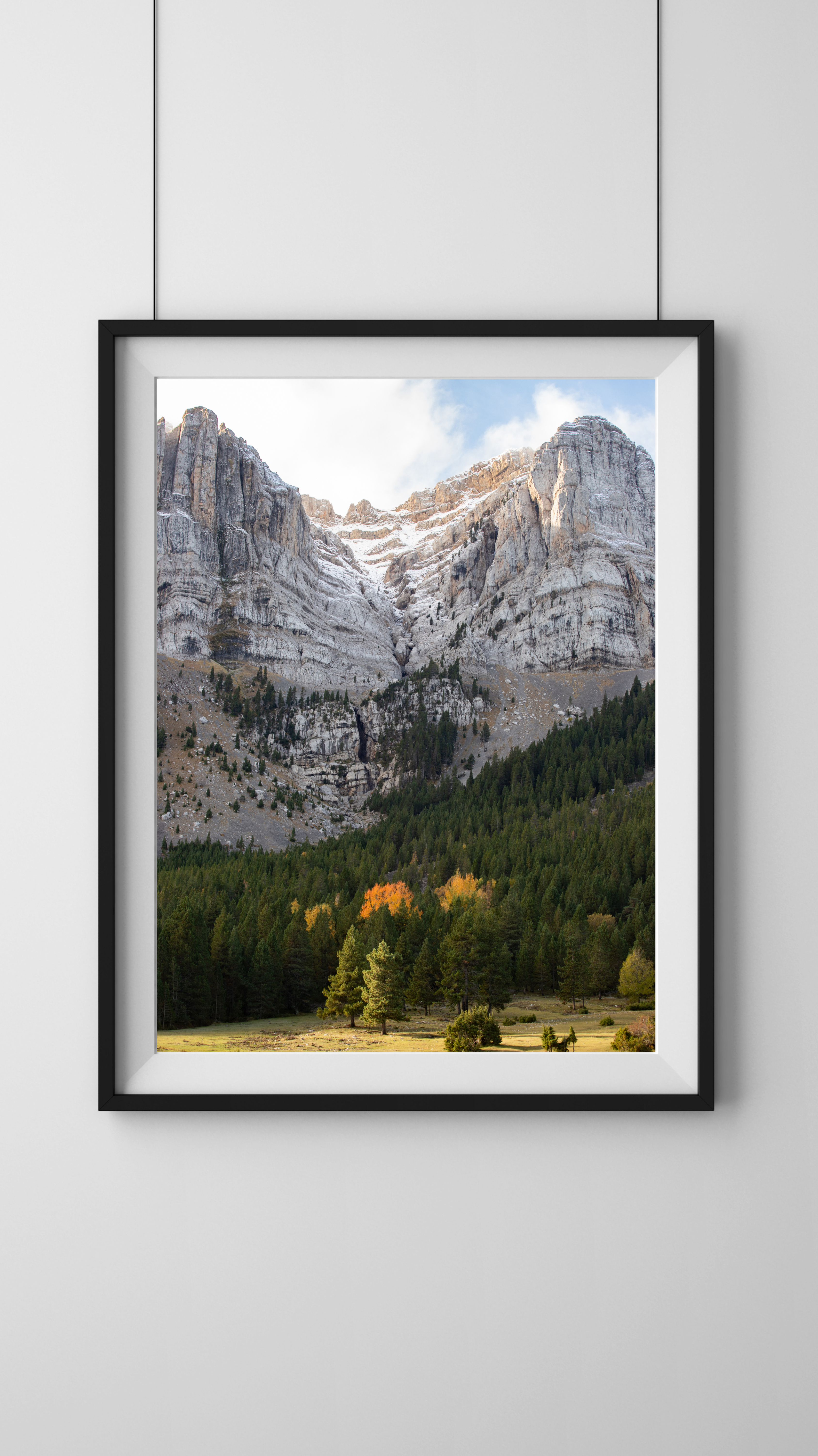 La Serra aux premières neiges