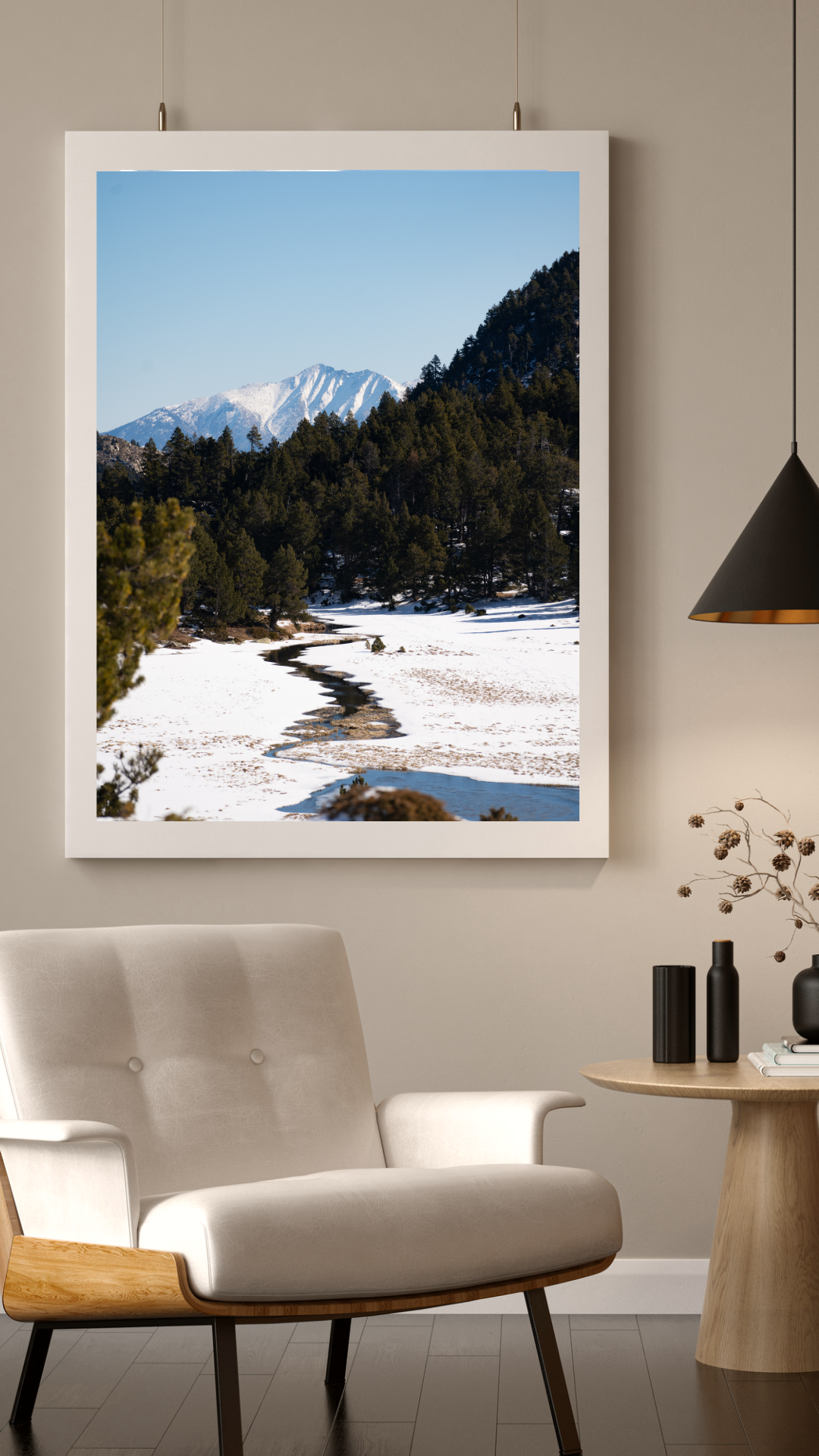 Le Canigou au fil de l'eau